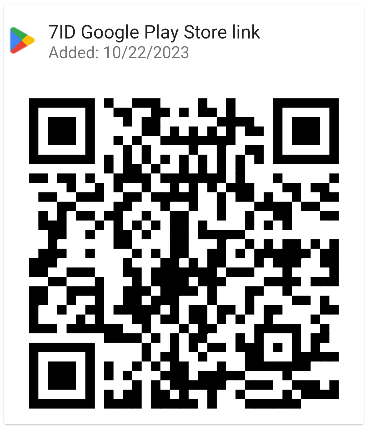 Google Play-ээс 7ID татаж аваарай