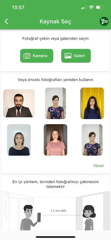 7ID-sovellus: Turkin passivalokuvantekijä